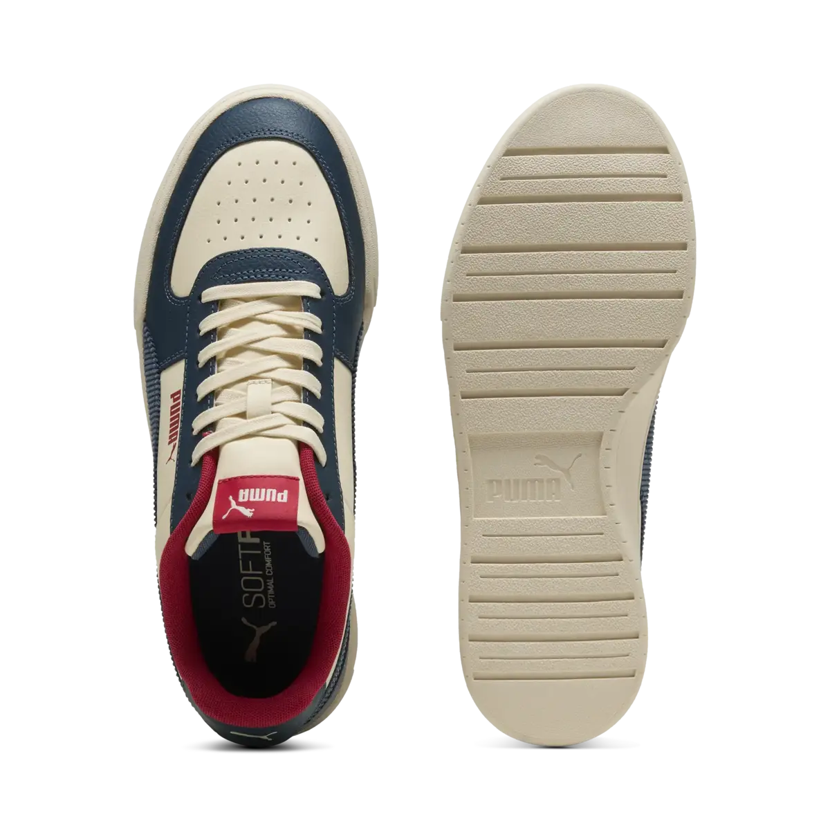 Puma Puma Caven Mix Varsity Bej Mavi Unisex Spor Ayakkabı