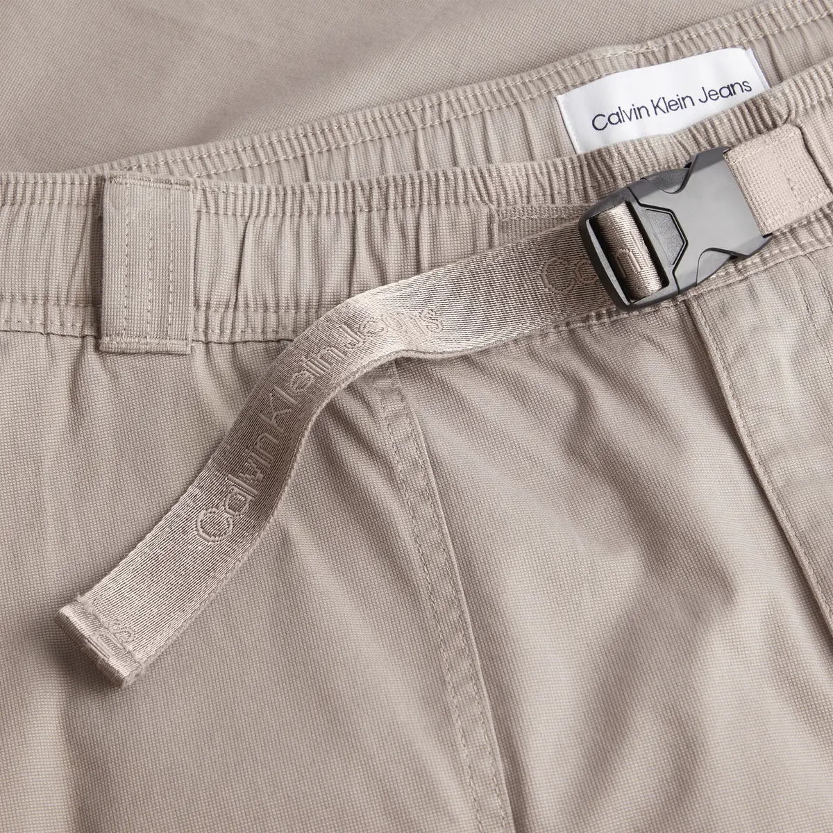 Calvin Klein UTILITY BELT WOVEN P Erkek Bej Chino