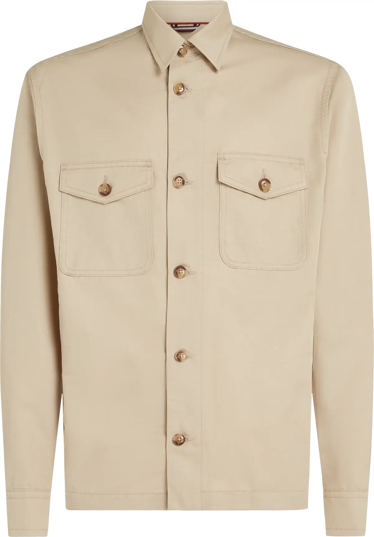 Tommy Hilfiger DC PERFORMANCE LI SH, RBT Bej Erkek Gömlek