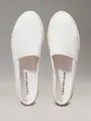 Calvin Klein FLATFORM ESPADRILLE, 01S Beyaz Kadın Ayakkabı-Bot