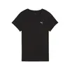 PUMA ESS ELEVATED Tee Siyah Kadın T-Shirt