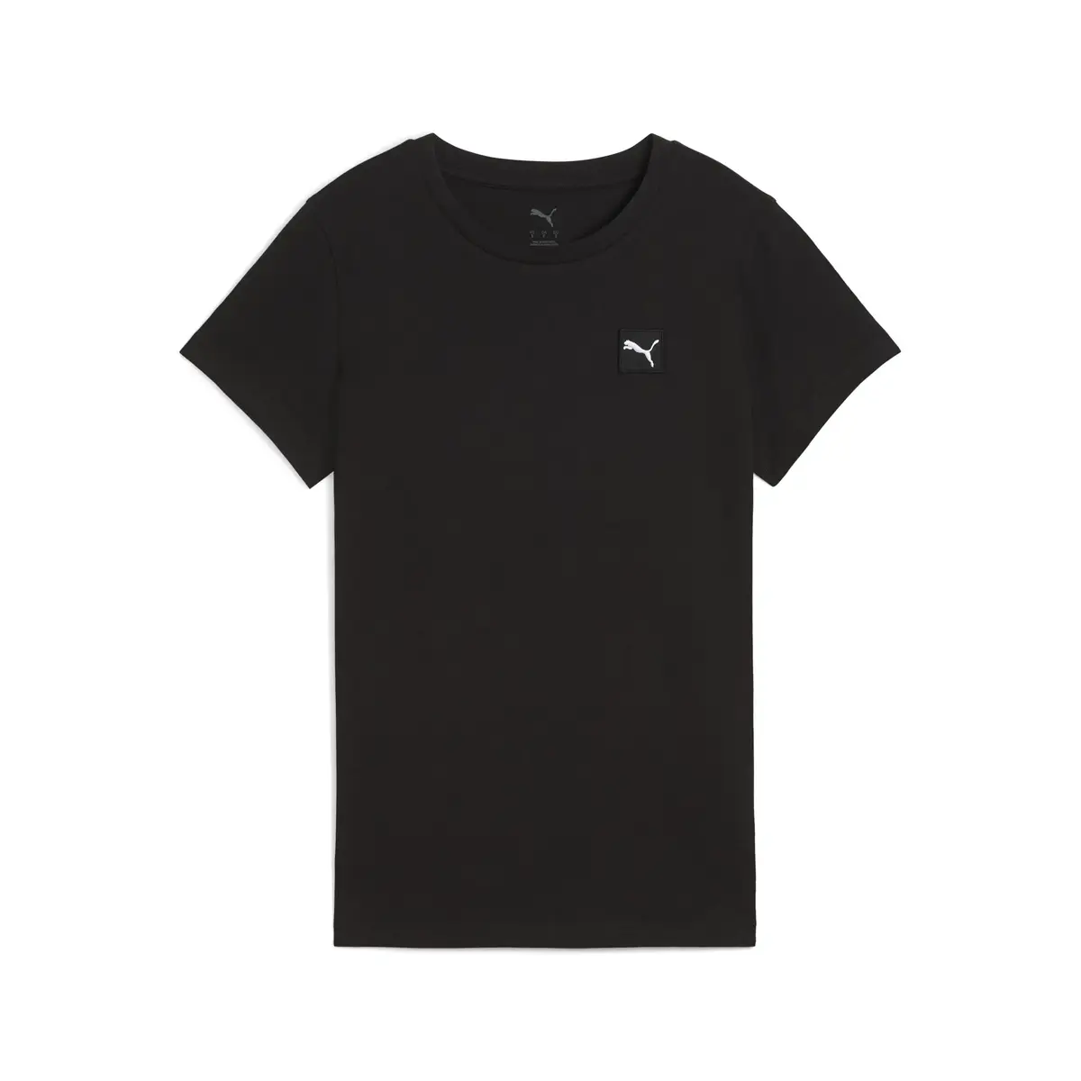 PUMA ESS ELEVATED Tee Siyah Kadın T-Shirt