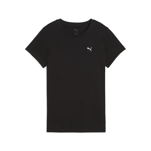 PUMA ESS ELEVATED Tee Siyah Kadın T-Shirt