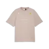 PUMA Ferrari Premium TEE Bej Erkek T-Shirt