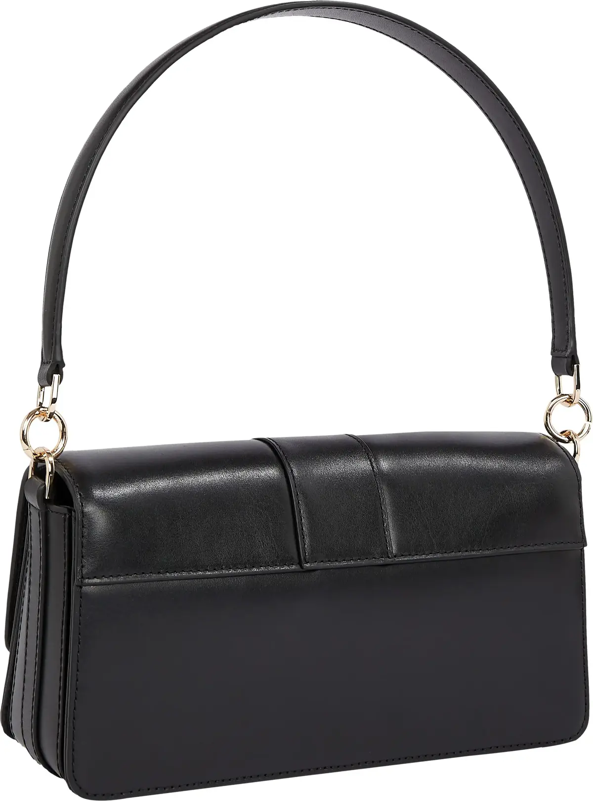 Tommy Hilfiger HERITAGE LEATHER CON, BDS Siyah Kadın Çanta & Cüzdan