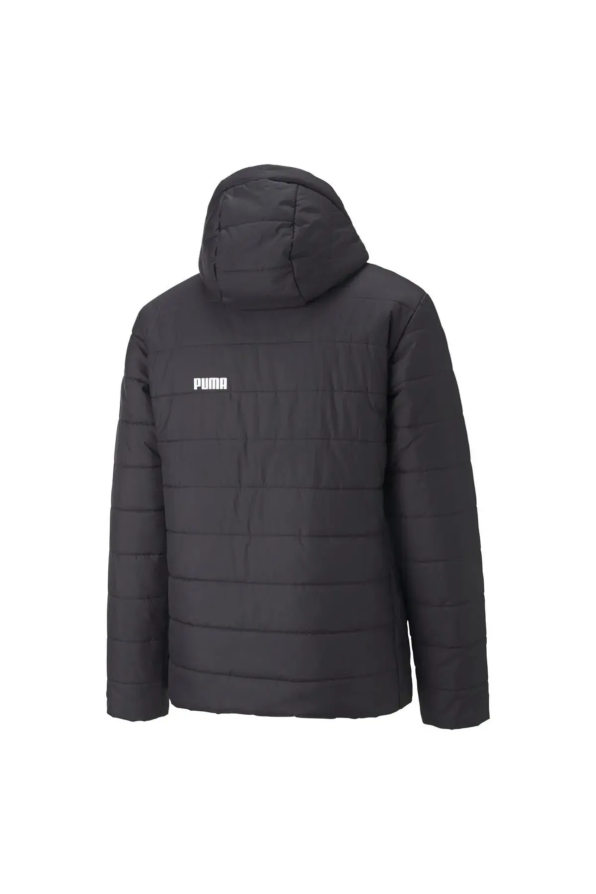 Puma ESS Hooded Padded Jacket Siyah Erkek Kapüşonlu Mont