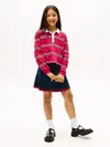 Tommy Hilfiger VARSITY KNITTED SKIR, C1G Lacivert Kız Çocuk Etek