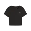 Puma W CLOUDSPUN SS TWIST TEE Siyah Kadın T-Shirt