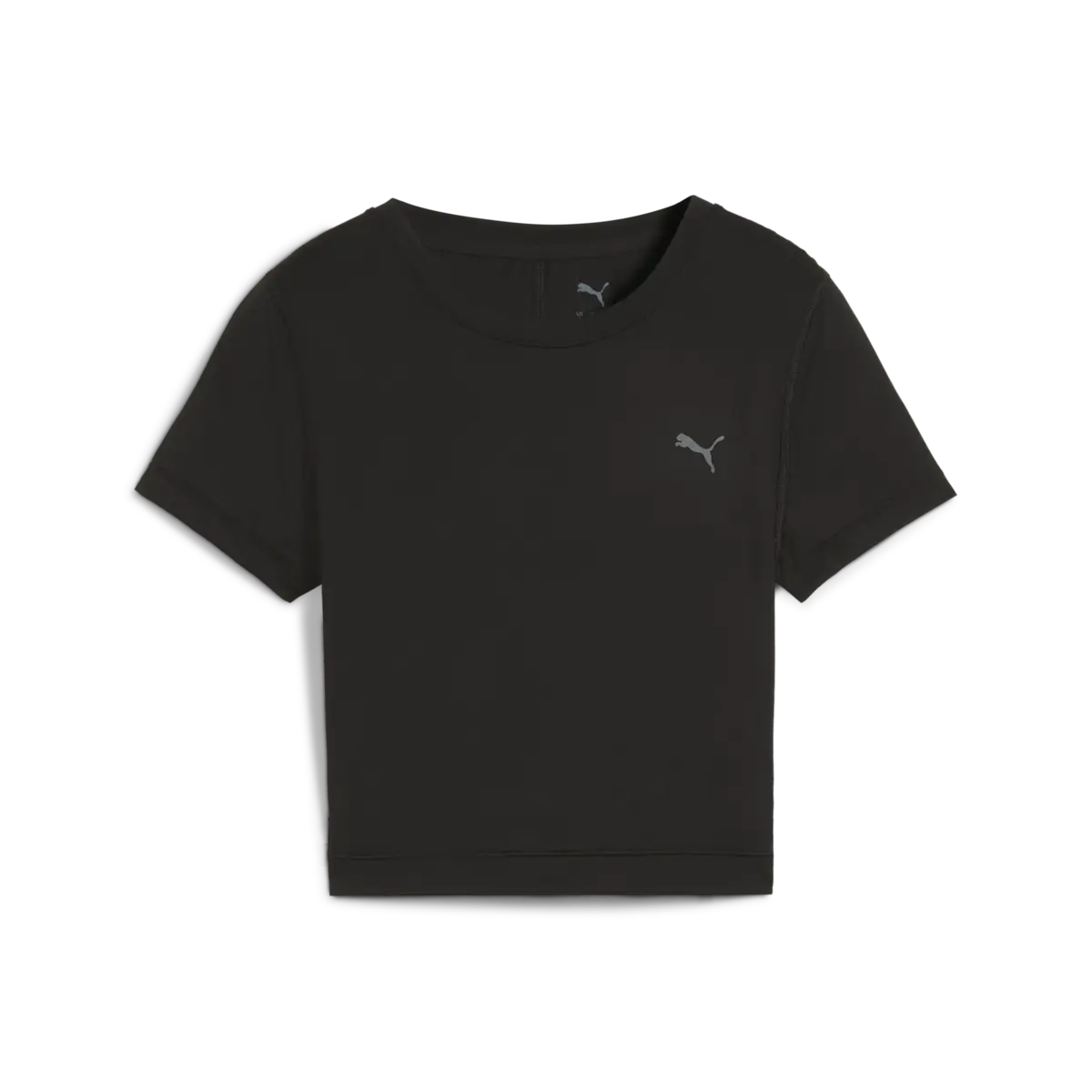 Puma W CLOUDSPUN SS TWIST TEE Siyah Kadın T-Shirt