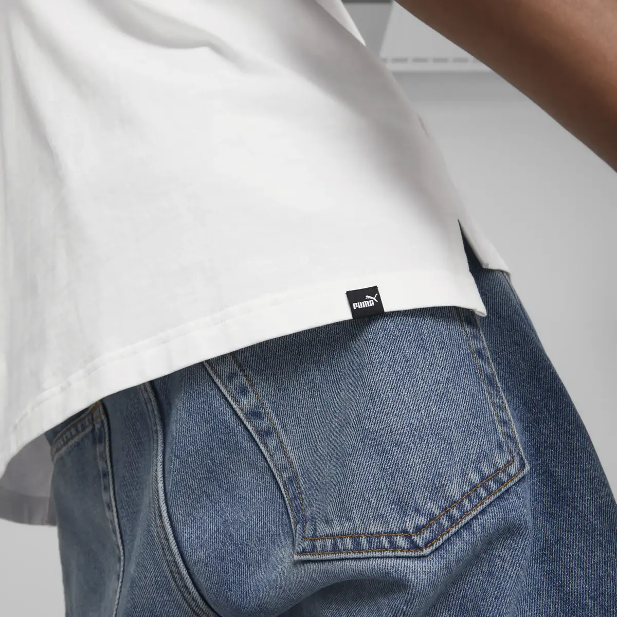 Puma OPEN ROAD Tee Beyaz Erkek T-shirt