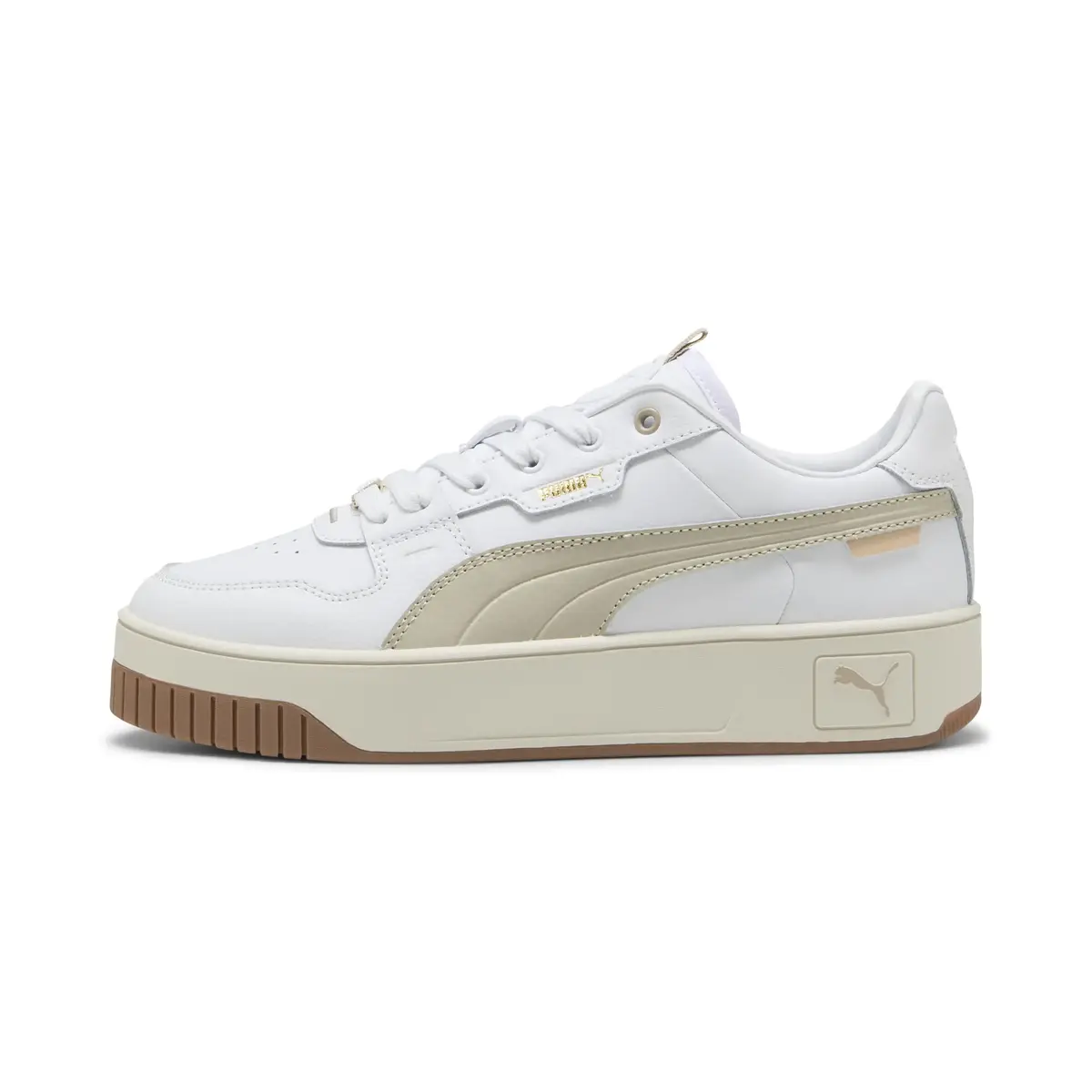 PUMA Carina Street Lux Beyaz Kadın Günlük Spor Ayakkabı