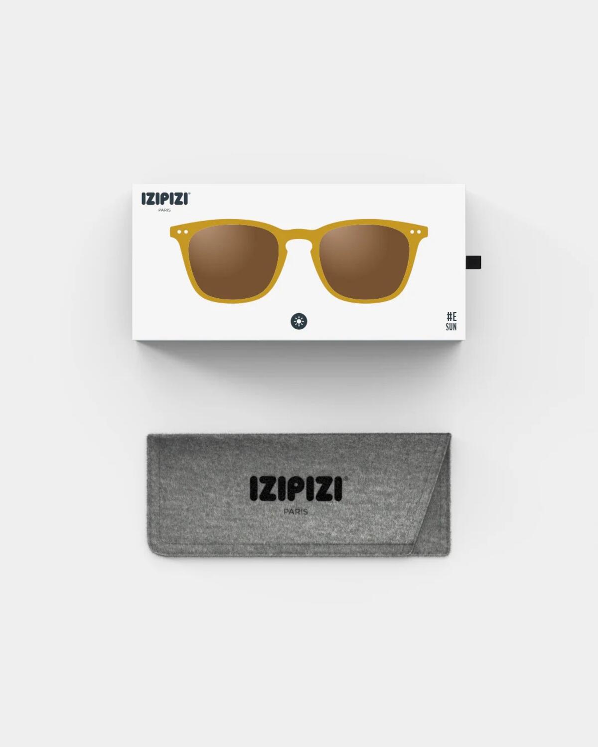 IZIPIZI Sun #E Golden Green - Sarı Yetişkin Güneş Gözlüğü