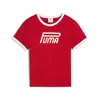 Puma FUTURE.PUMA.ARCHIVE Tee Kırmızı Kadın T-Shirt
