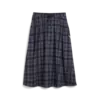 PUMA WARDROBE ESS Midi AOP Skirt Lacivert Kadın Etek