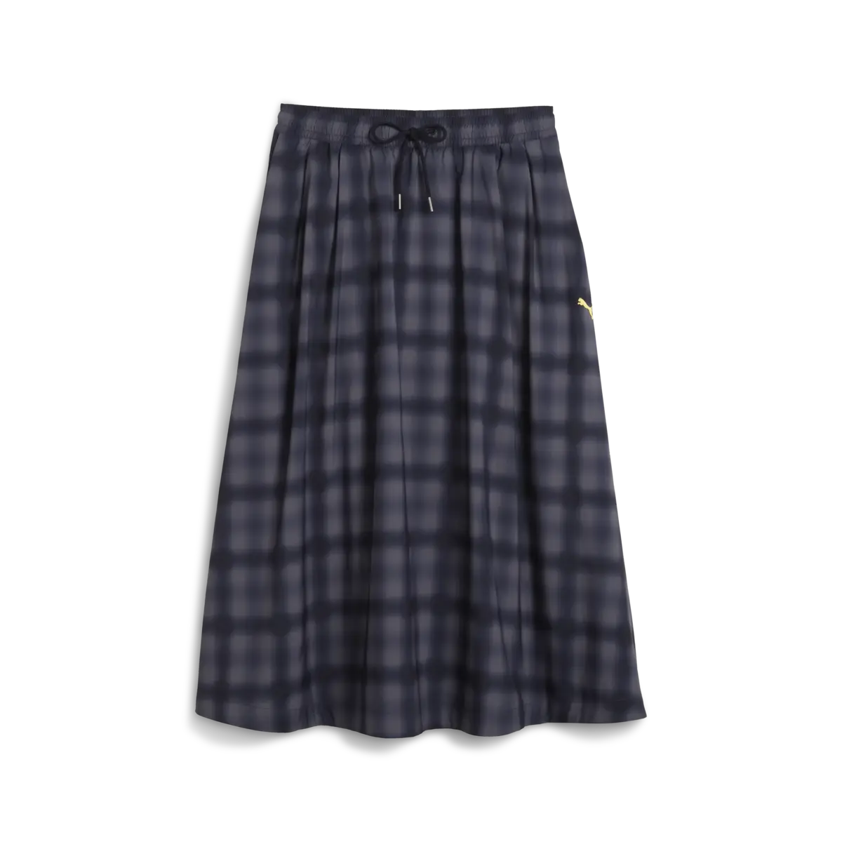 PUMA WARDROBE ESS Midi AOP Skirt Lacivert Kadın Etek