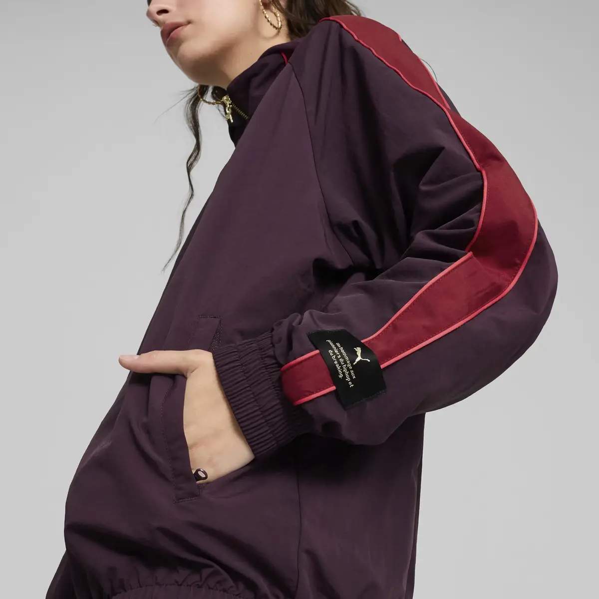 Puma T7 PLAY.PARIS. Track Jacket Siyah Erkek Sweatshirt