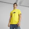 Puma PL Graphic Tee Sarı Erkek/Unisex T-Shirt