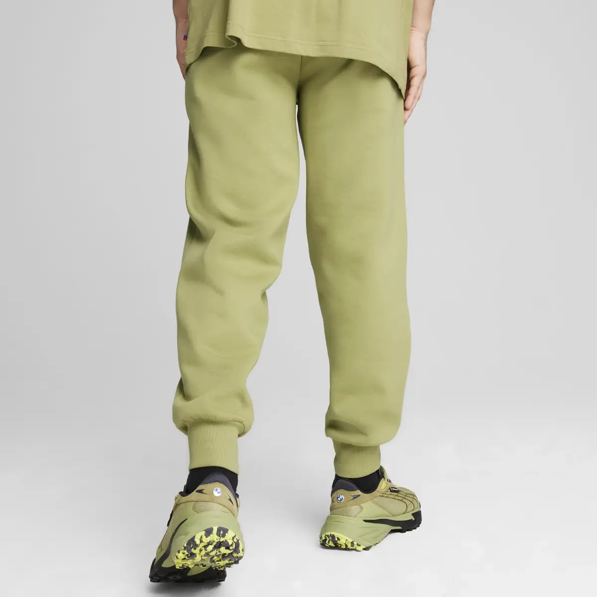 Puma BMW MMS ESS+ PANTS FLEECE Yeşil Erkek Eşofman Altı