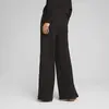 PUMA HER High-Waist Straight Pant Siyah Kadın Eşofman Altı