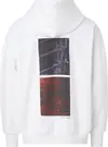 Calvin Klein PHOTO BACK PRINT MC Erkek Beyaz Hoodie