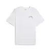 PUMA GRAPHICS Hotel Relaxed Tee Beyaz Erkek T-Shirt