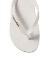 Calvin Klein FLIP FLOP TPU METALL Beyaz Kadın Parmak Arası Terlik