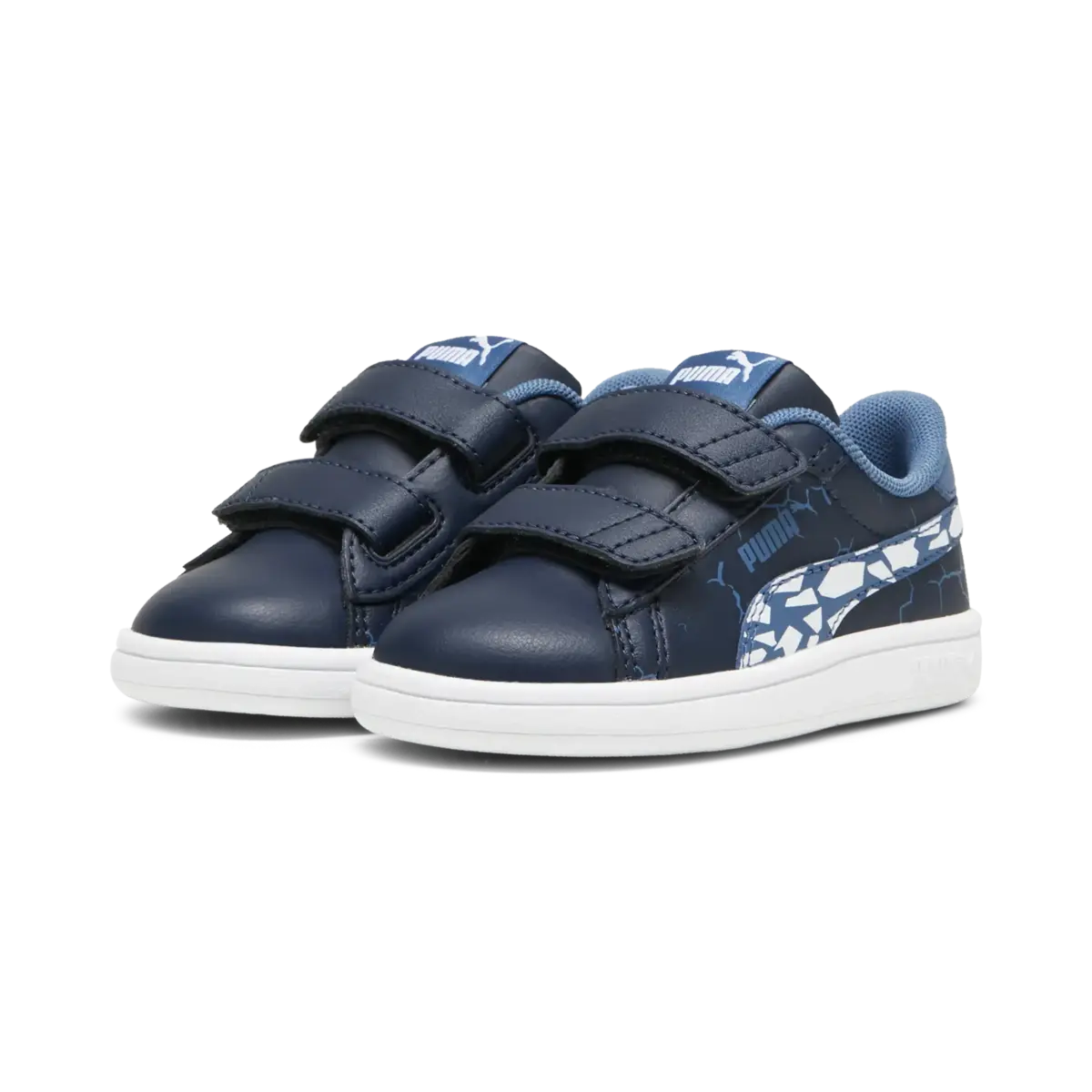 Puma Smash3.0LIcyMonsterVInf Lacivert Bebek/Çocuk Spor Ayakkabı