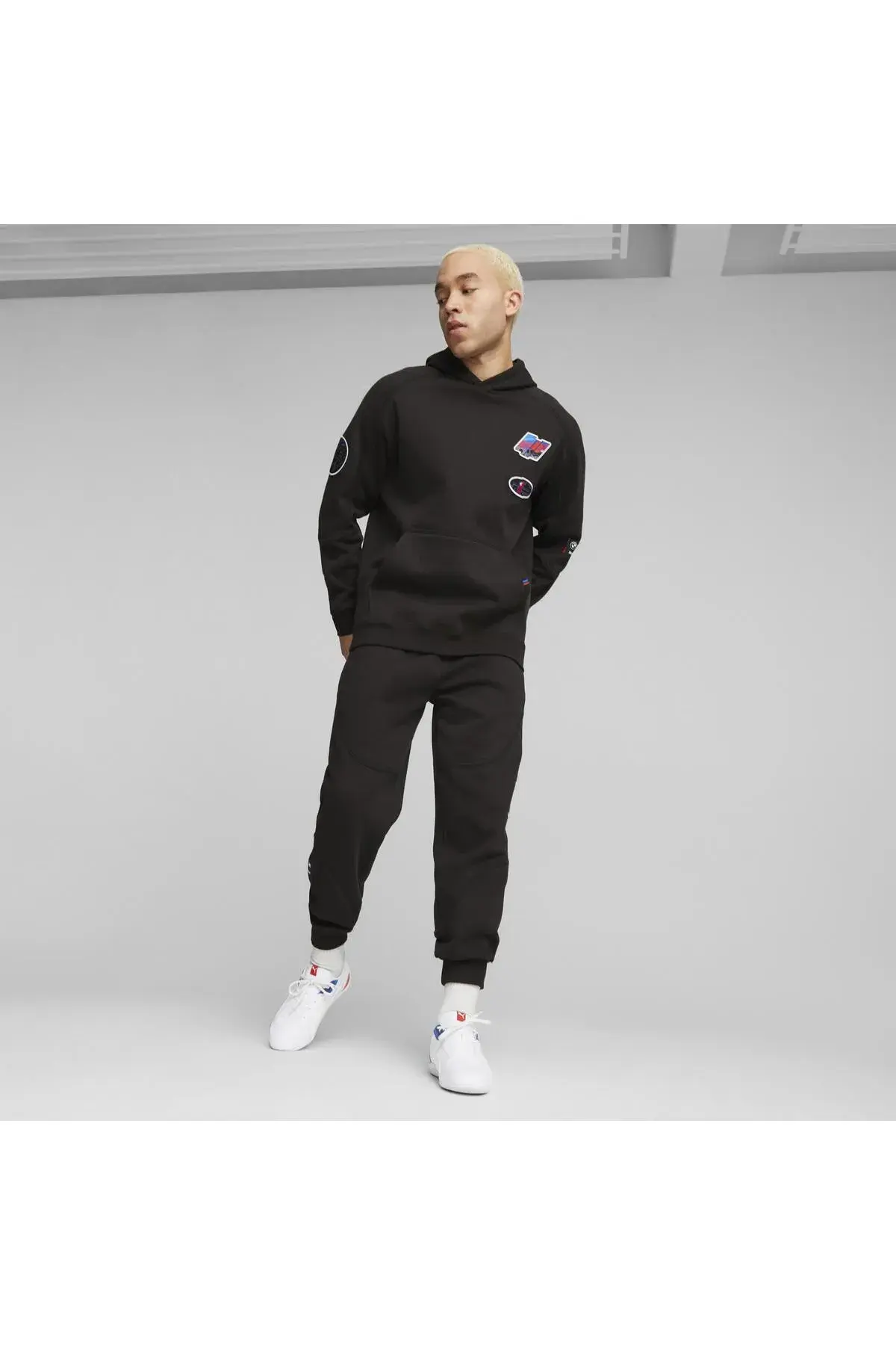 Puma BMW MMS Statement Hoodie Siyah Erkek Hoodie