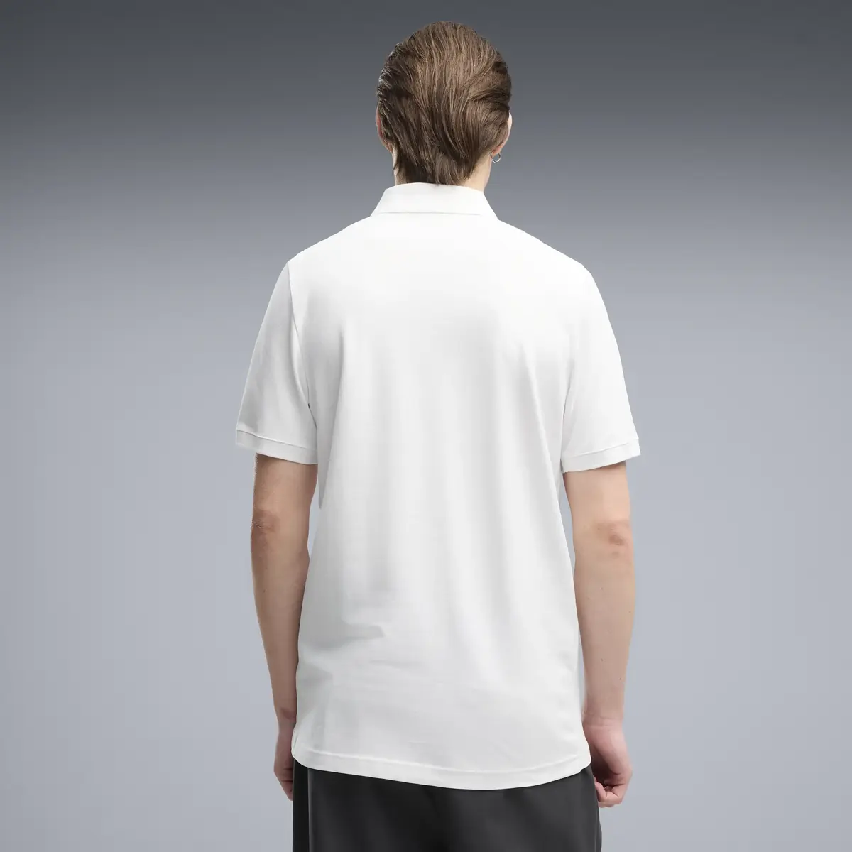 Puma ESS No. 1 Logo Pique Polo Beyaz Erkek T-Shirt & Polo