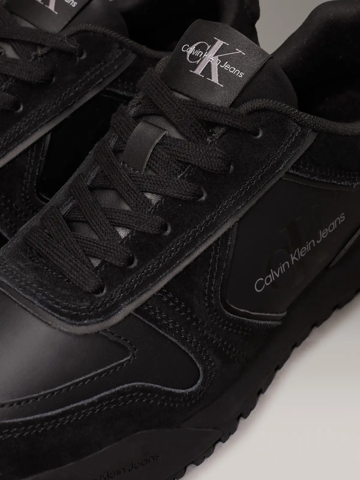 Calvin Klein TOOTHY RUNNER IRREGU, 0GJ Siyah Erkek Spor Ayakkabı & Sneaker
