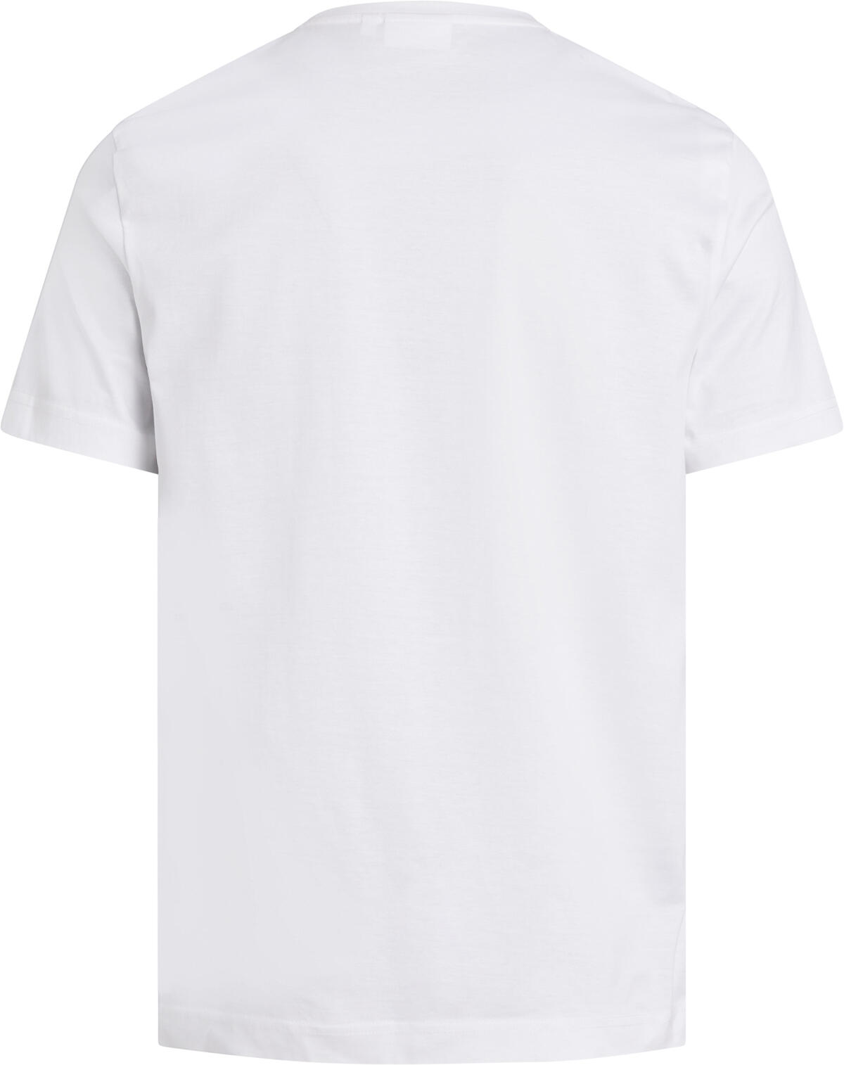 Calvin Klein MERCERIZED COTTON T- Erkek Beyaz T-Shirt