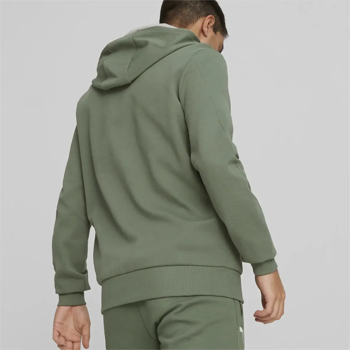 Puma MAPF1 Hooded Sweat Jacket Yeşil Erkek Fermuarlı Hoodie