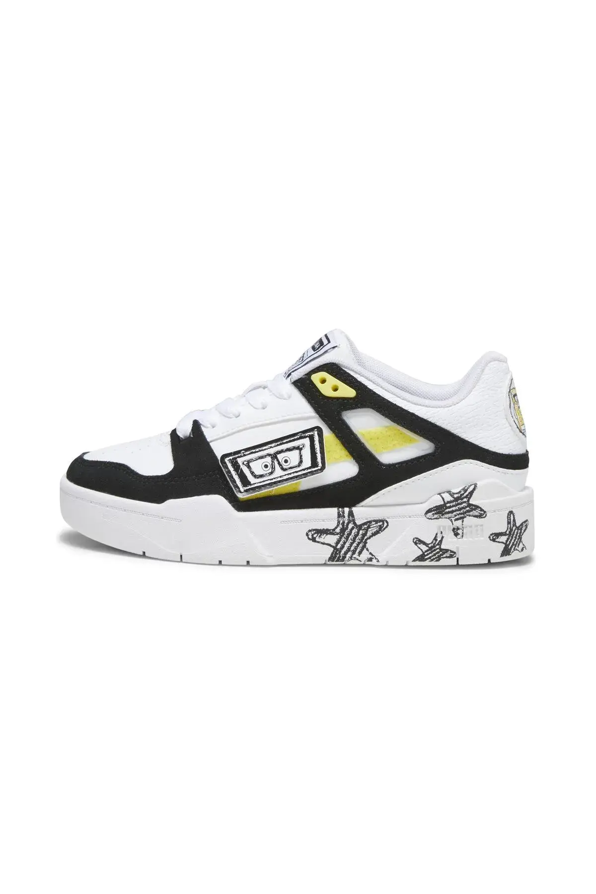 Puma Slipstream Spongebob Jr Beyaz Kadın Günlük Spor Ayakkabı