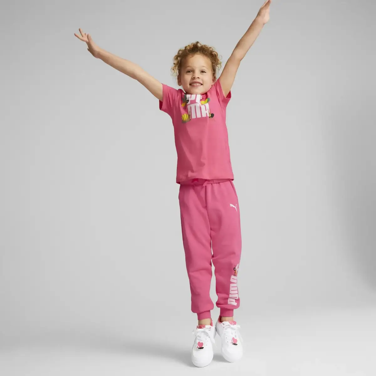 Puma Caven Small World Ps Beyaz Çocuk Çocuk Günlük Spor Ayakkabı