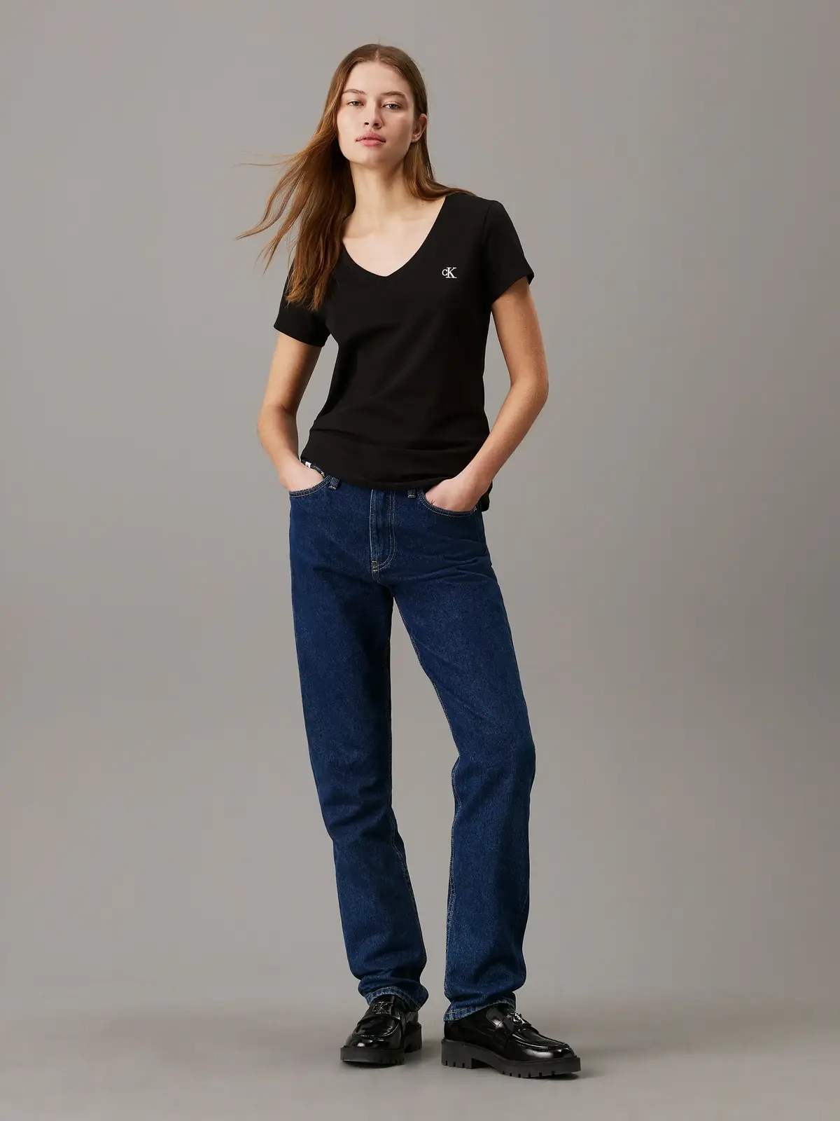 CK EMBROIDERY STRETC, BAE