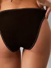 Calvin Klein HIGH LEG BIKINI Siyah Yüksek Bel Bikini Alt