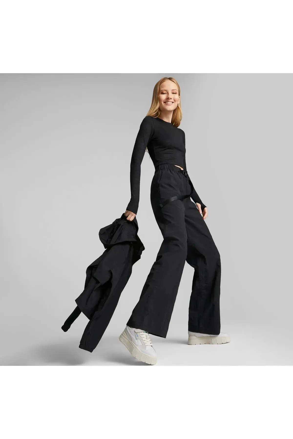Puma Mayze Stack Padded Wns Beyaz Kadın Günlük Spor Ayakkabı