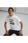 Puma Bmw Mms Graphıc M Tee Beyaz Erkek T-Shirt