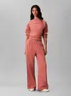Calvin Klein BRUSHED FRENCH TERRY, F11 Pembe Kadın Eşofman Altı