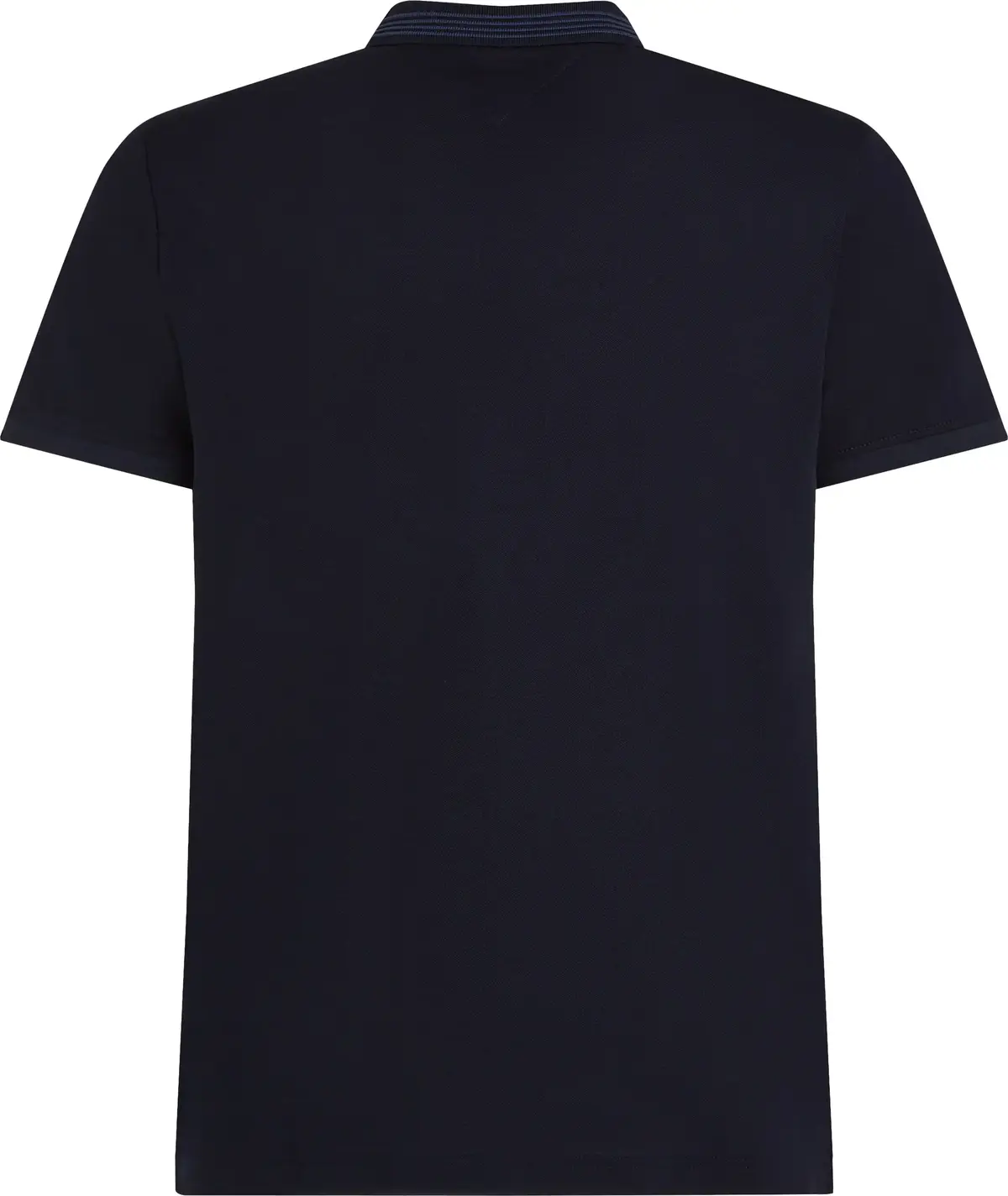 Tommy Hilfiger MERCERISED PIQUE ZIP, DW5 Siyah Erkek T-Shirt & Polo