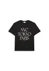Calvin Klein SS 20S TC FLAGSHIP C, UB1 Siyah Erkek T-Shirt
