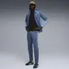 Puma EVOSTRIPE FZ Hoodie DK Mavi Erkek Fermuarlı Üst