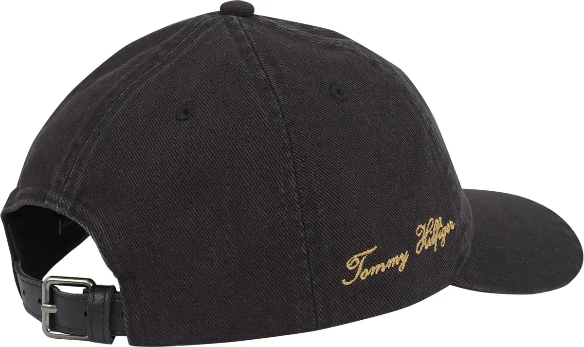 Tommy Hilfiger SEASONAL FLAG WASH 6, BDS Siyah Erkek Şapka
