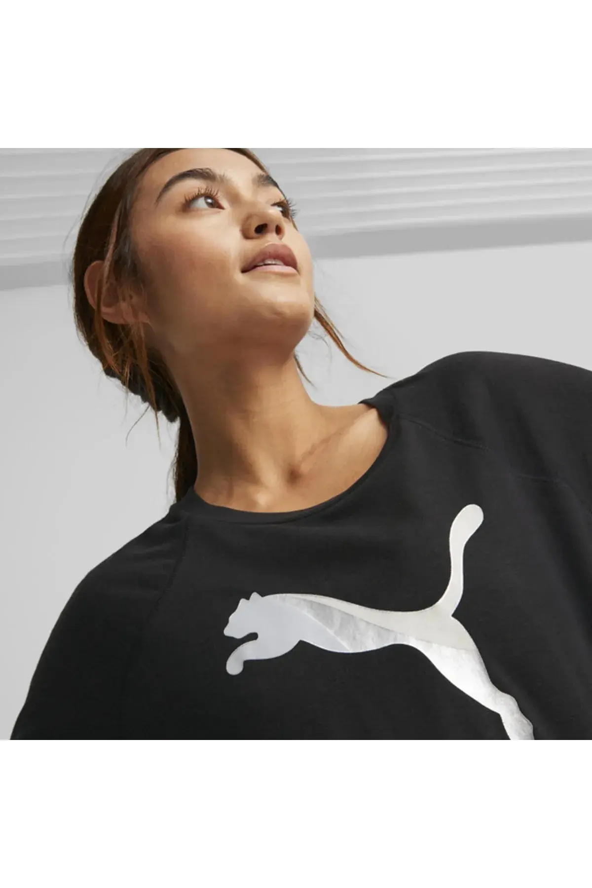 Puma Evostripe Tee Siyah Kadın T-Shirt