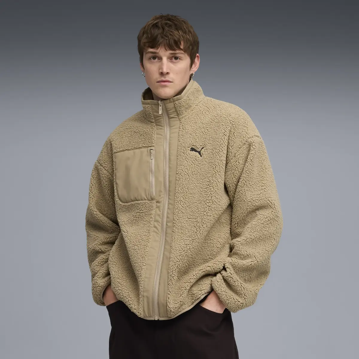Puma Reversible Sherpa Jacket Erkek Ceket