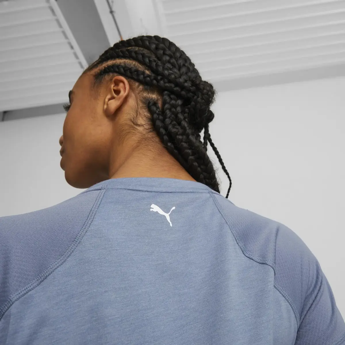 Puma Fit Logo Tee Filtered Ash Kadın Performans T-Shirt