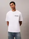 Calvin Klein SS 16S CALVIN KLEIN BAUHAUS GRAP Beyaz Erkek Tişört