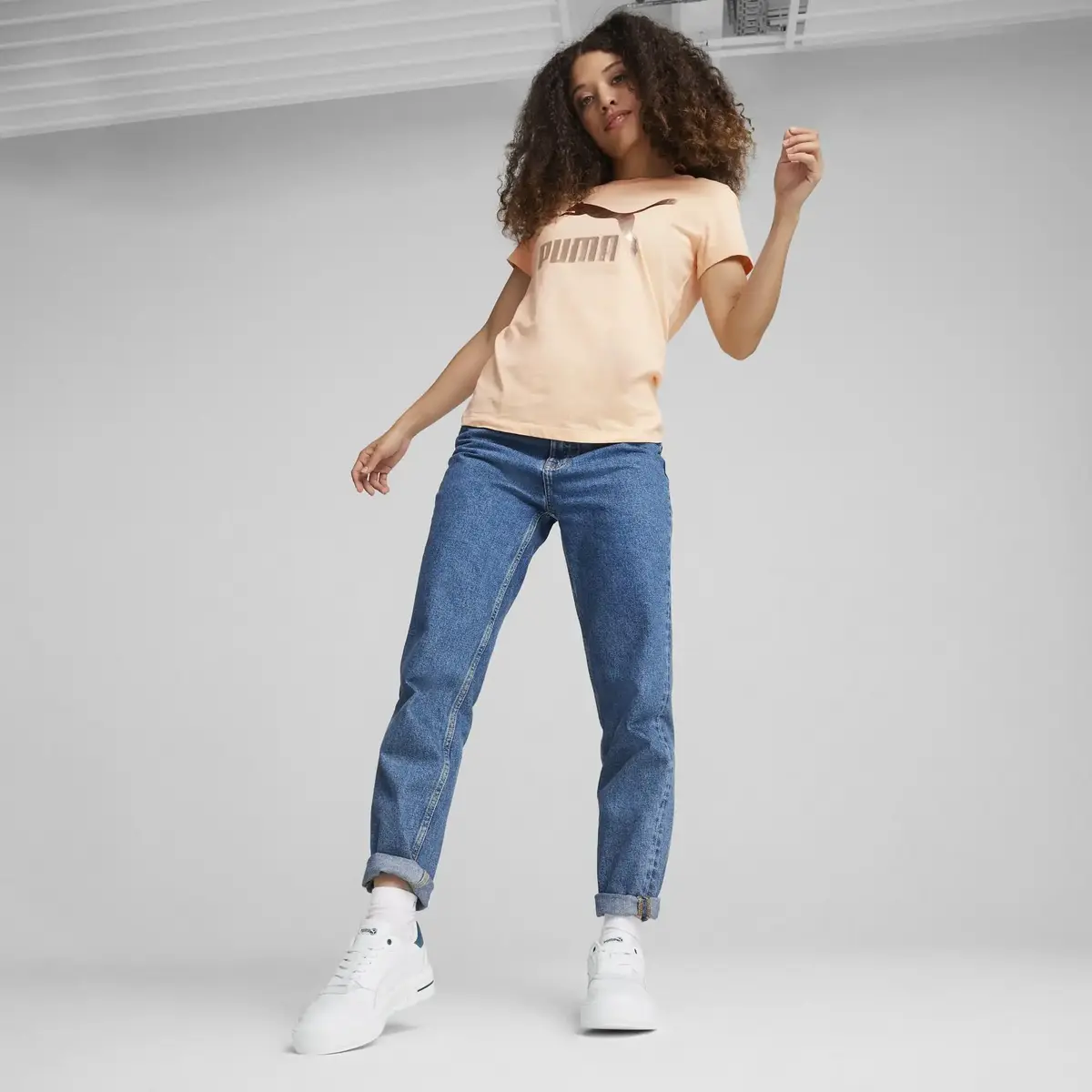 PUMA Cali Court Match Wns Beyaz Kadın Günlük Spor Ayakkabı