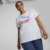 Puma Classics Logo Tee Beyaz Kadın T-Shirt