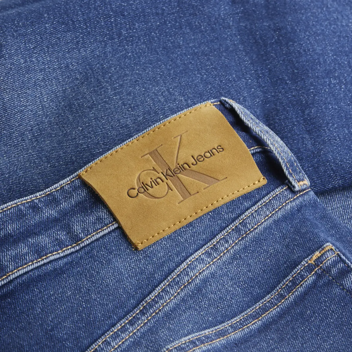 Calvin Klein SLIM TAPER Erkek Lacivert Kot Pantolon